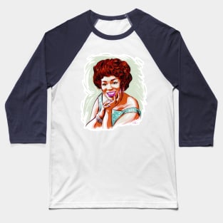 Sarah Vaughan - An illustration by Paul Cemmick Baseball T-Shirt